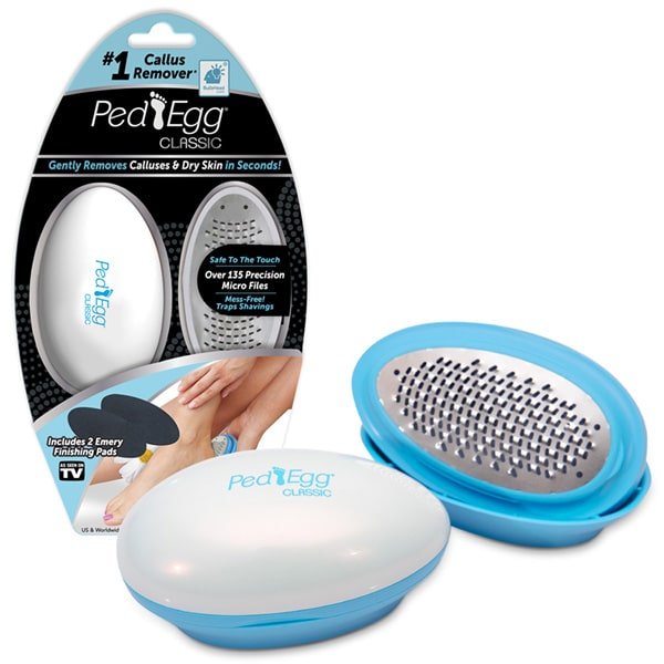PedEgg foot file and its retail package